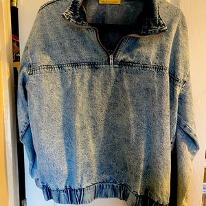 Vintage style denim jacket